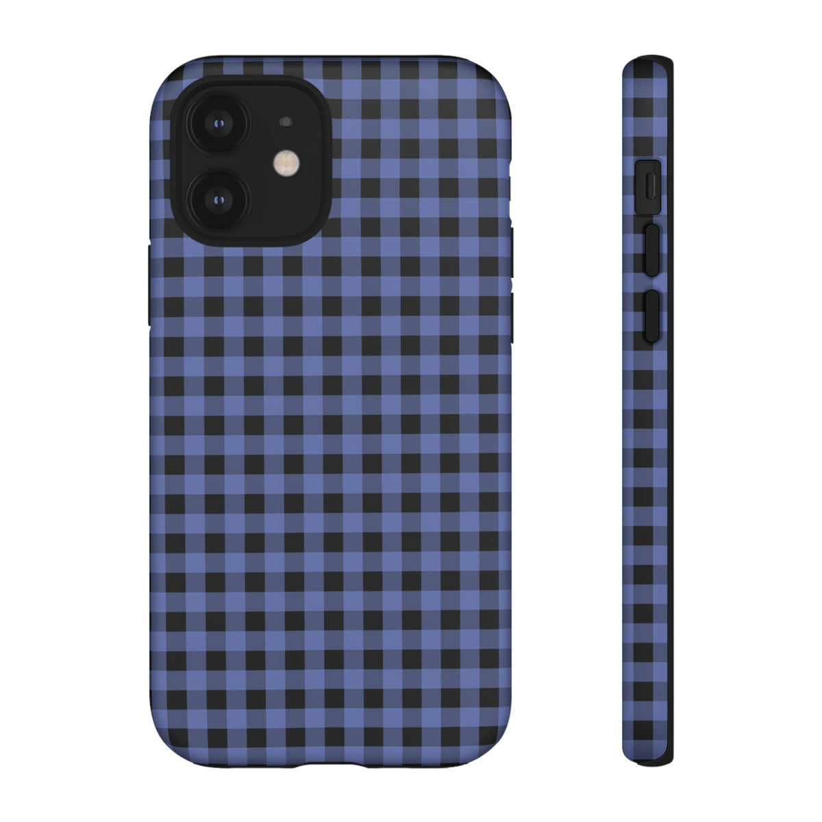 Blueberry Jam | Blue Gingham iPhone Case