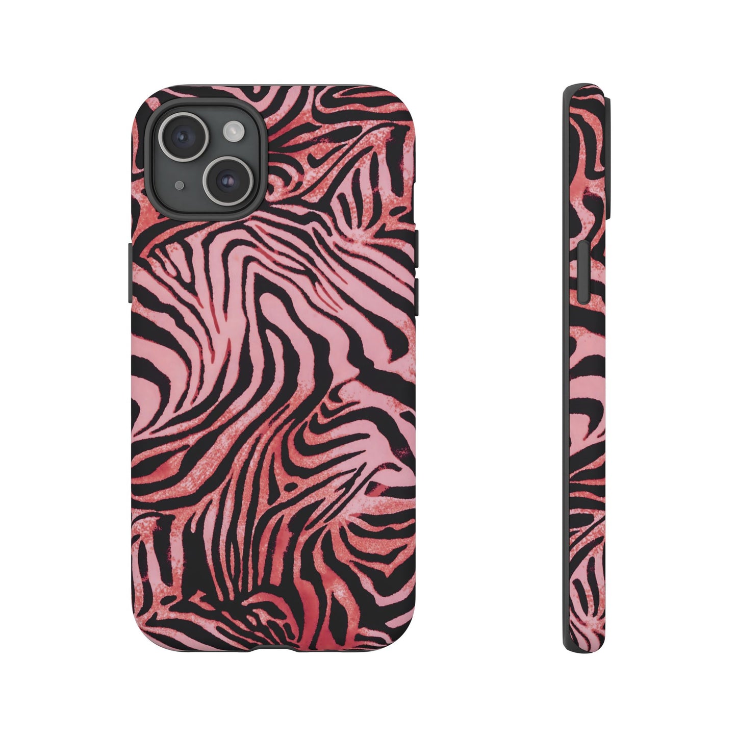 Rosy Zebra | Pink Animal Print Case