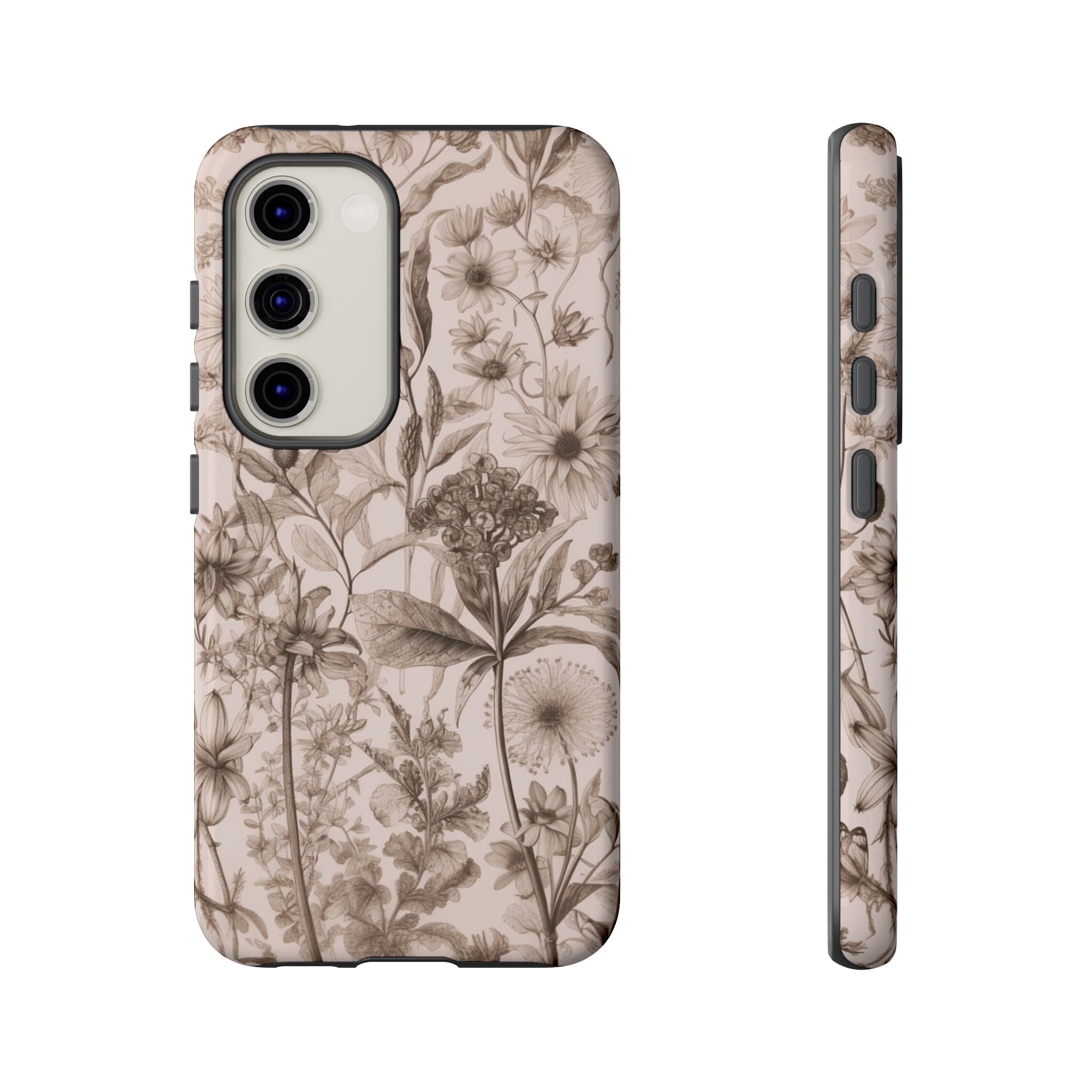 Wildflowers Floral Galaxy Case