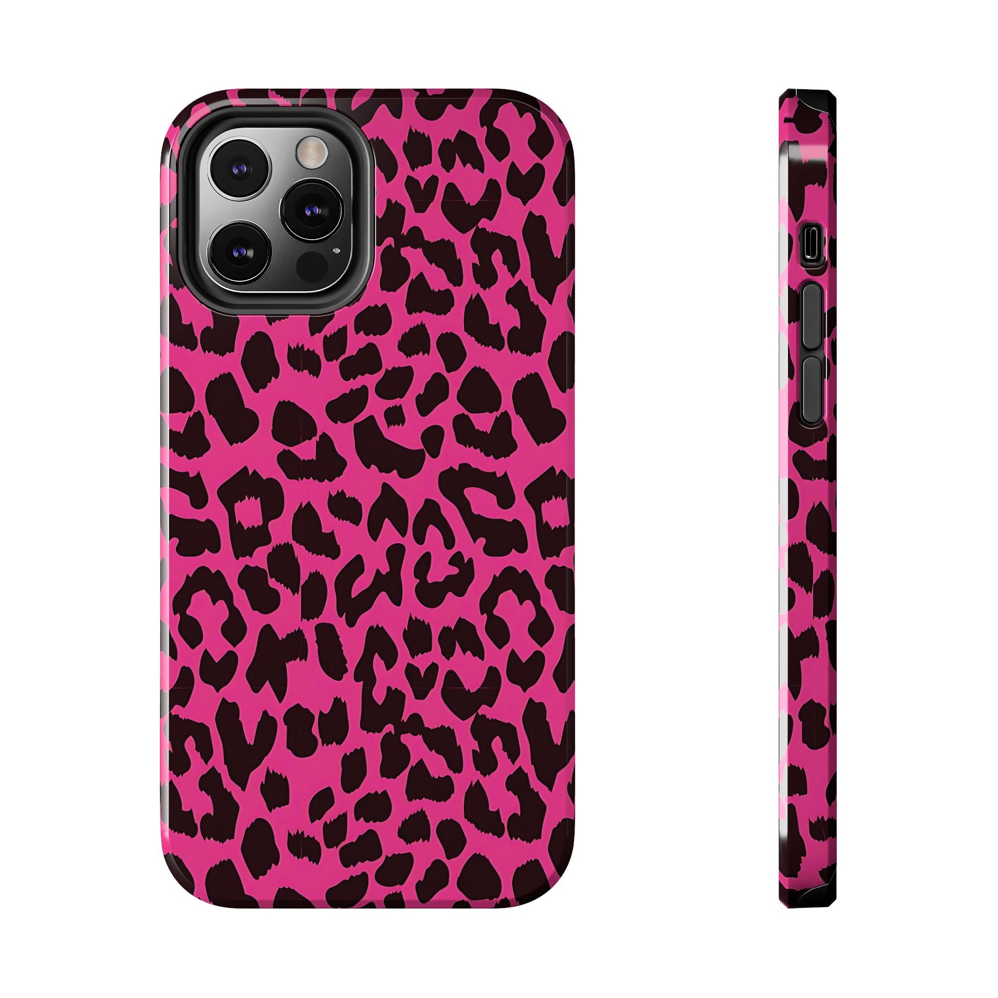 Funda para iPhone con estampado de leopardo rosa | Pasarela