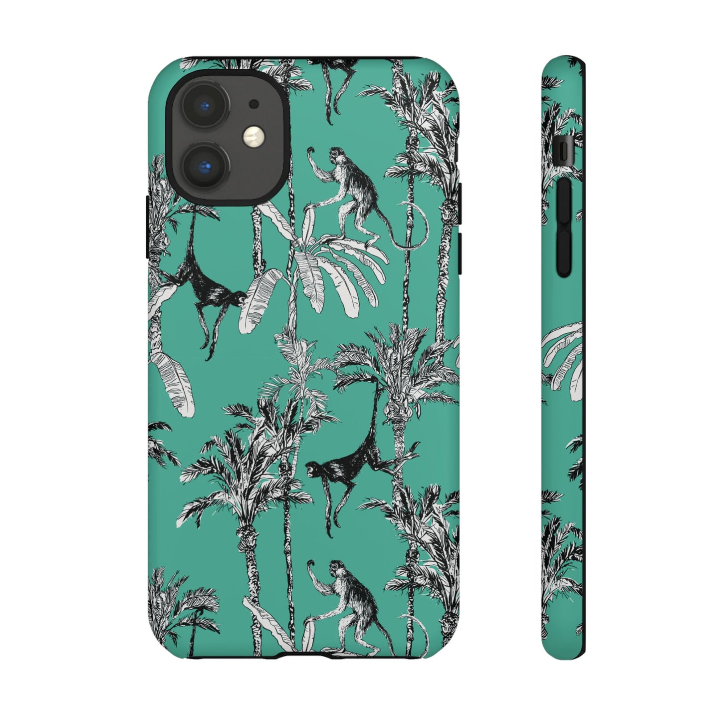 Monkey Business | Retro Tropical Palms Case