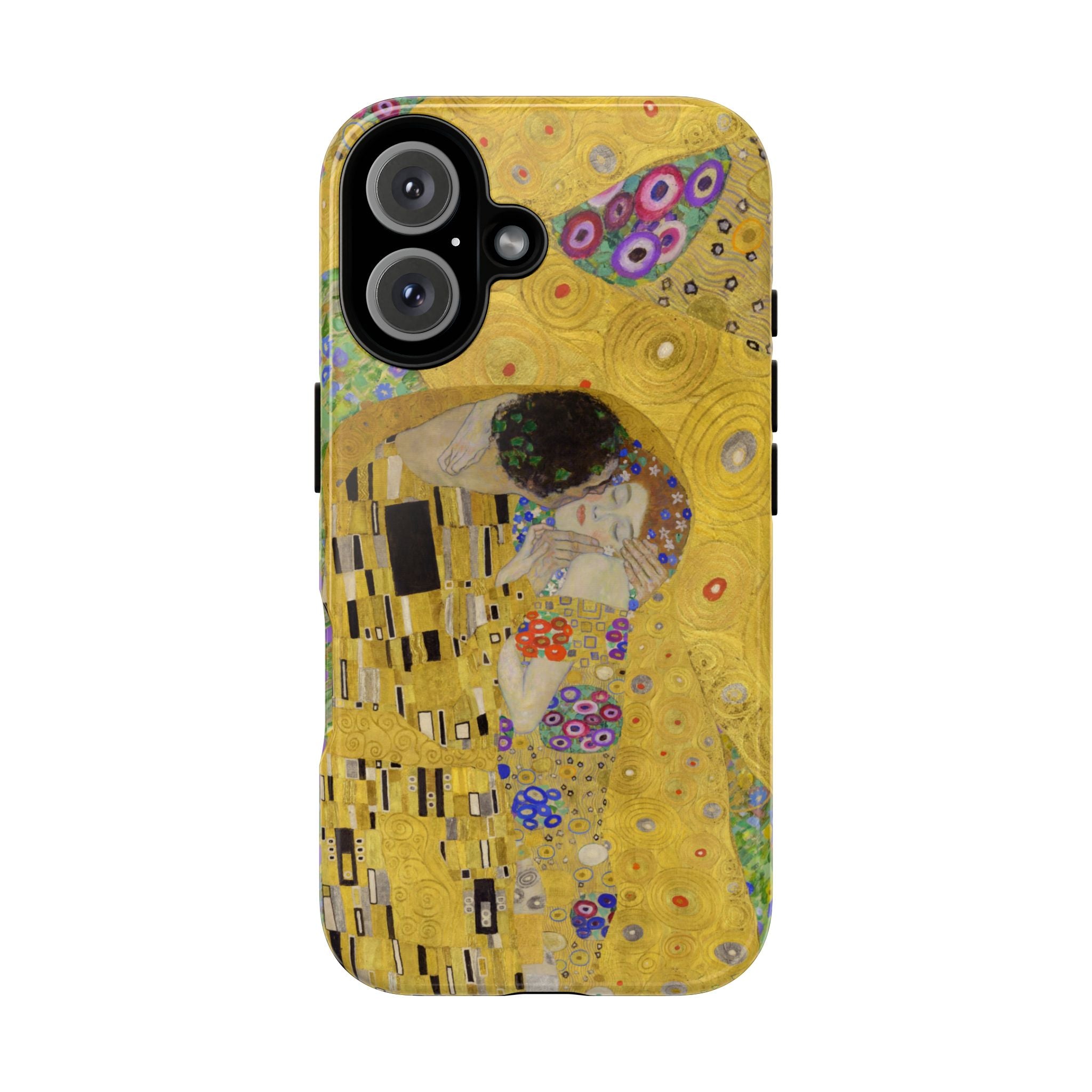 The Kiss | Klimt Collage iPhone Case