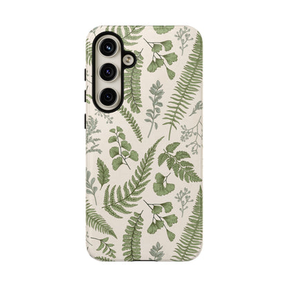 Vintage Botanical | Green Botanical Illustration Case