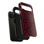 Funda Pixel con estampado de leopardo rojo Gone Wild