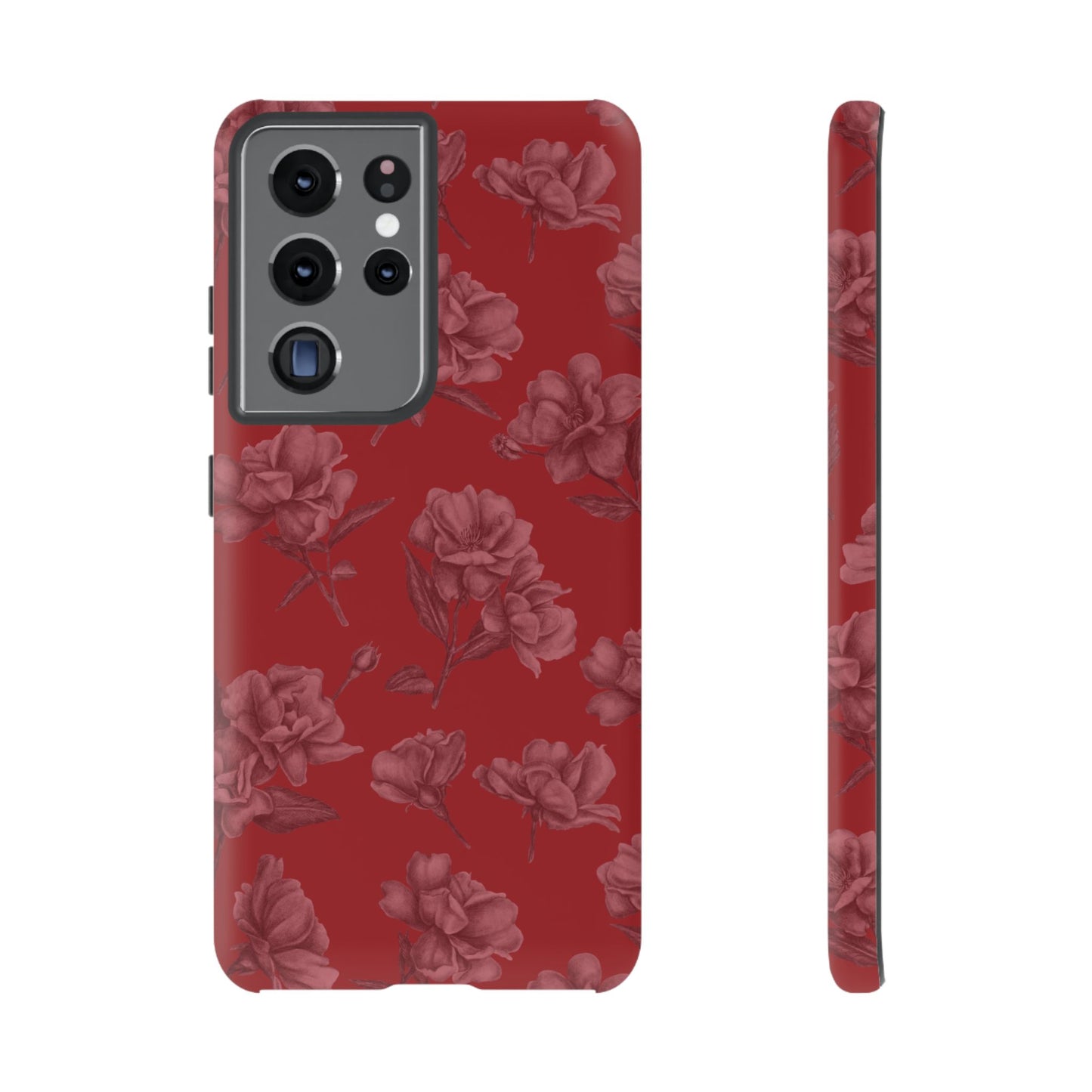 Roses Are Red | Red Floral Case