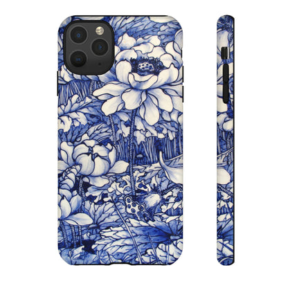 Delft Blue | Dutch Pottery Floral Print Case