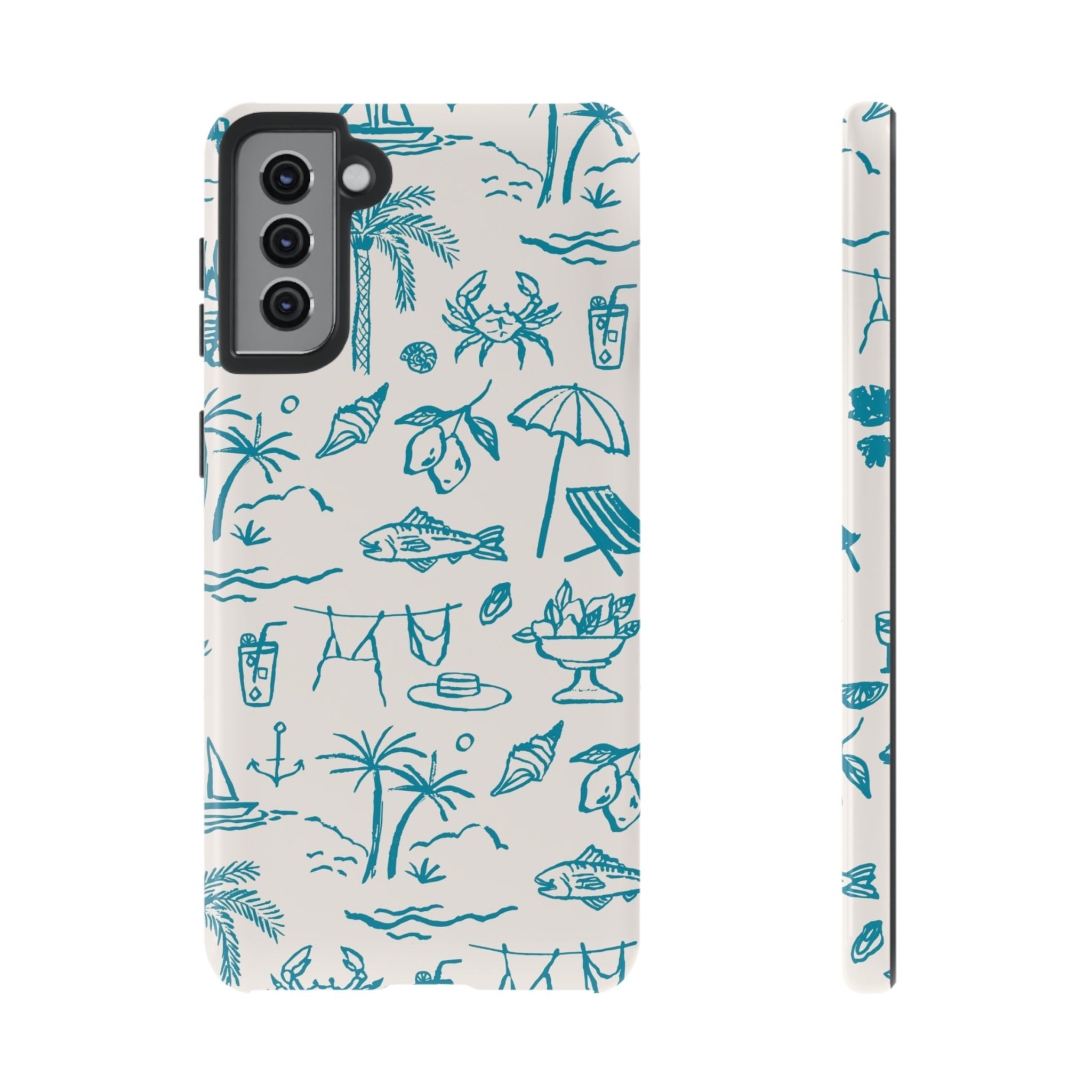 Meet Me Seaside Galaxy Case