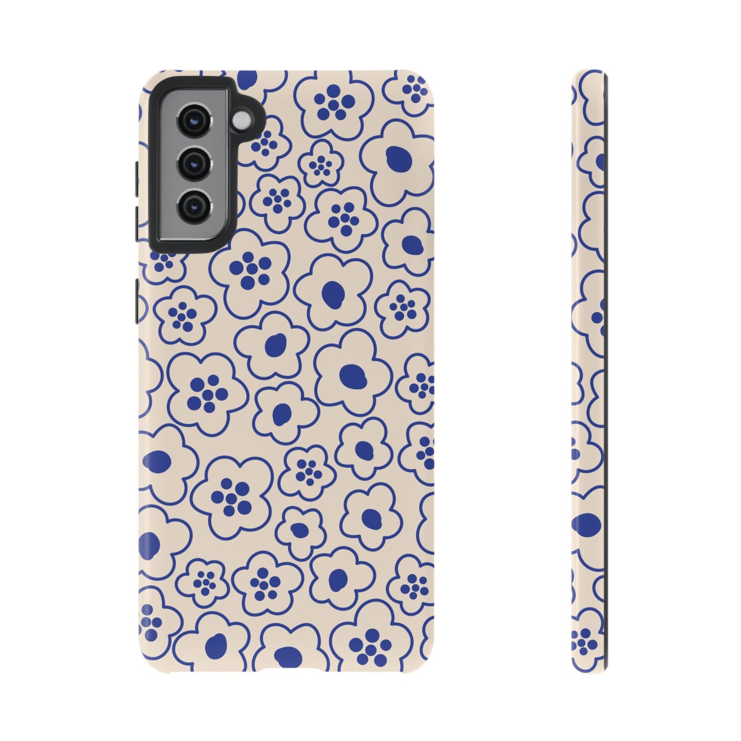 Blossom | Blue Retro Flower Case