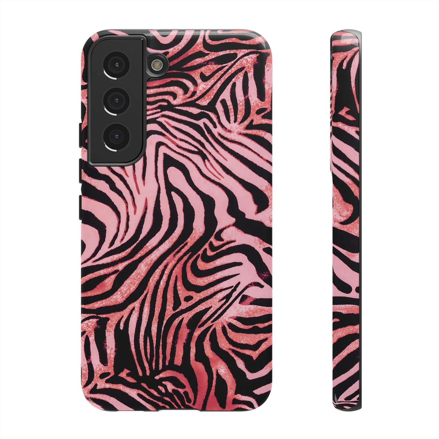 Rosy Zebra | Pink Animal Print Case