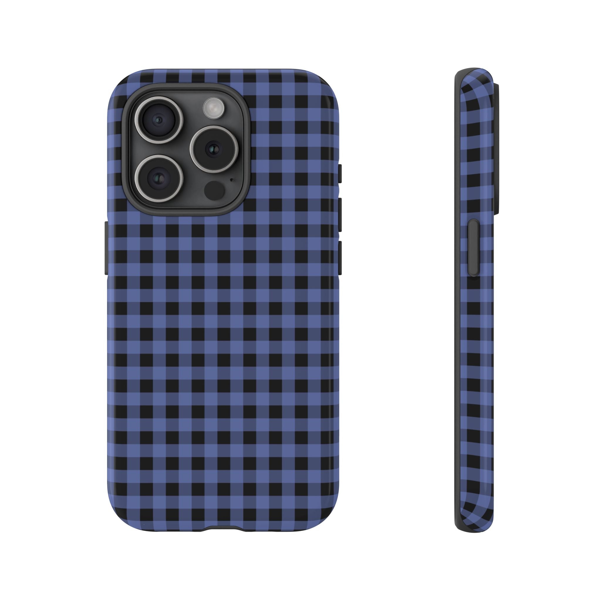 Blueberry Jam | Gingham iPhone Case