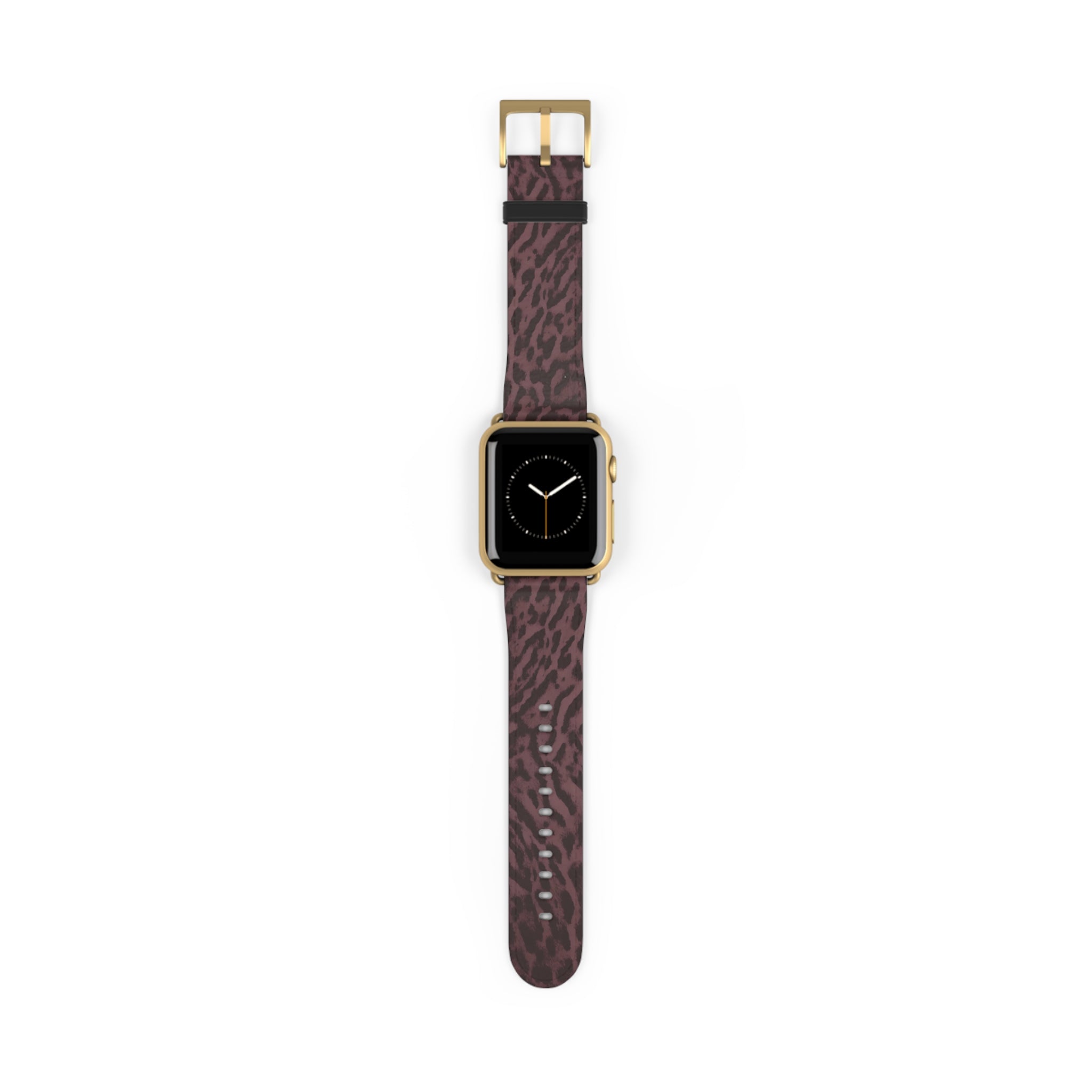 Purple Leopard Print Apple Watch Band