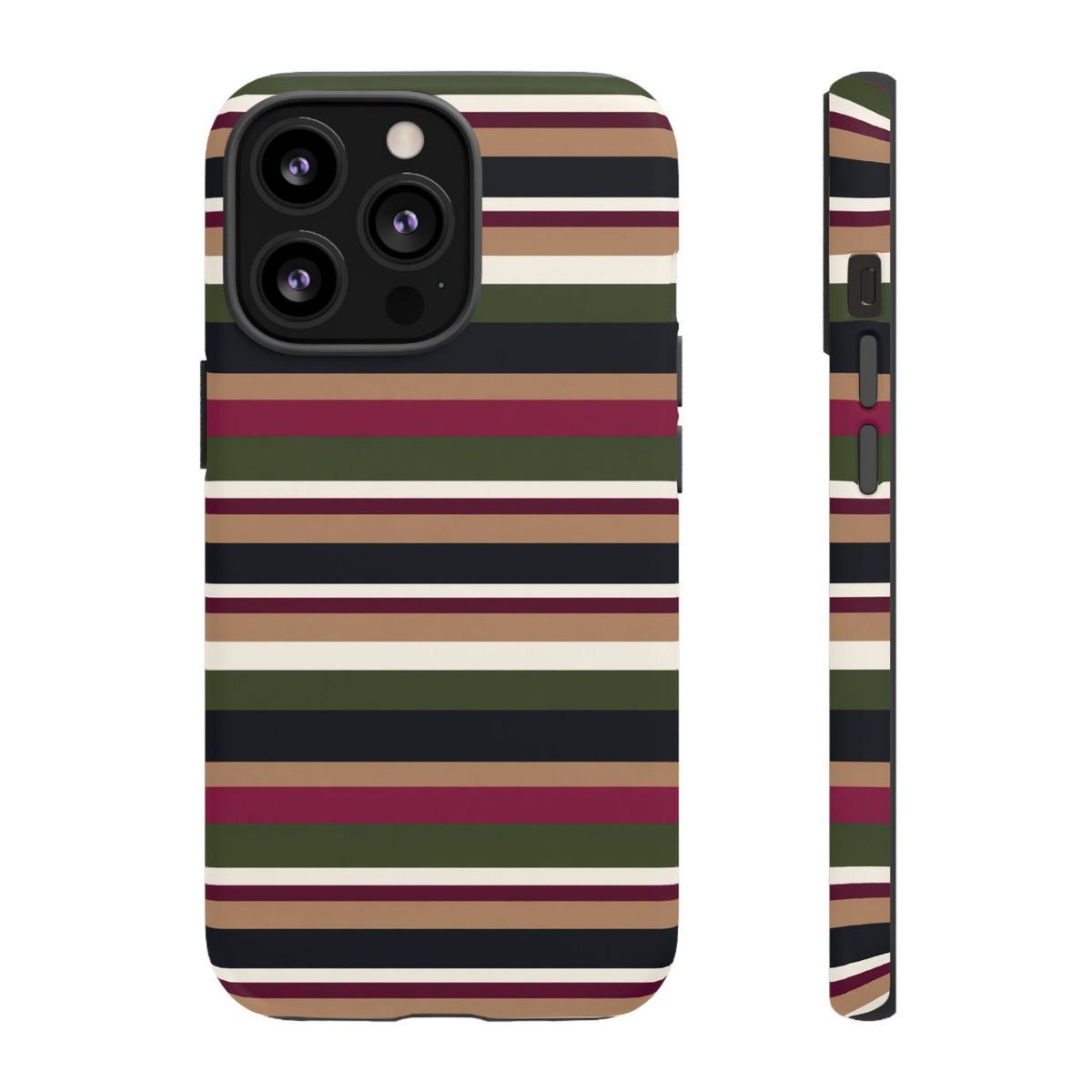 West End | Retro Striped iPhone Case