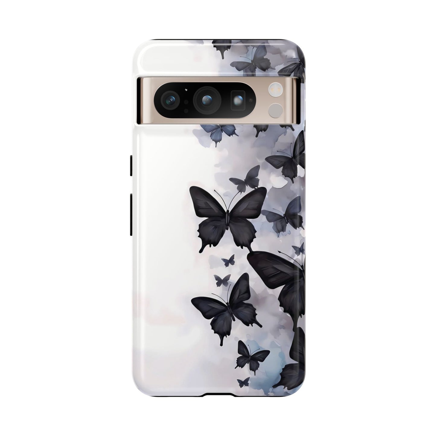 Estuche Pixel con diseño de mariposa sin límites