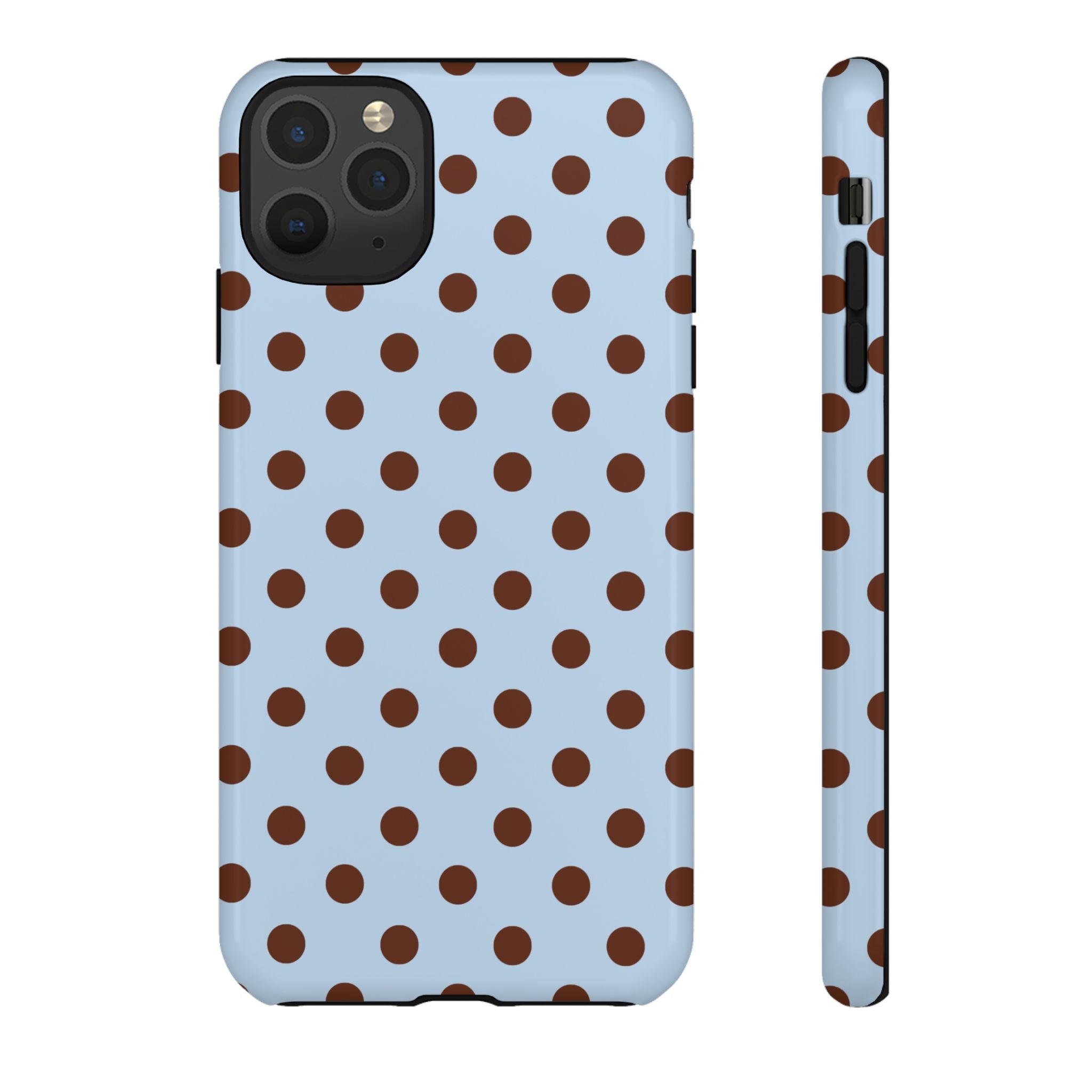 Mocha Dot iPhone Case