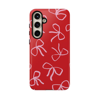 Ribbons & Bows | Red Coquette Case