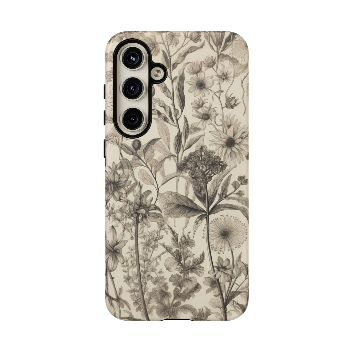 Vintage Wildflowers | Neutral Floral Case