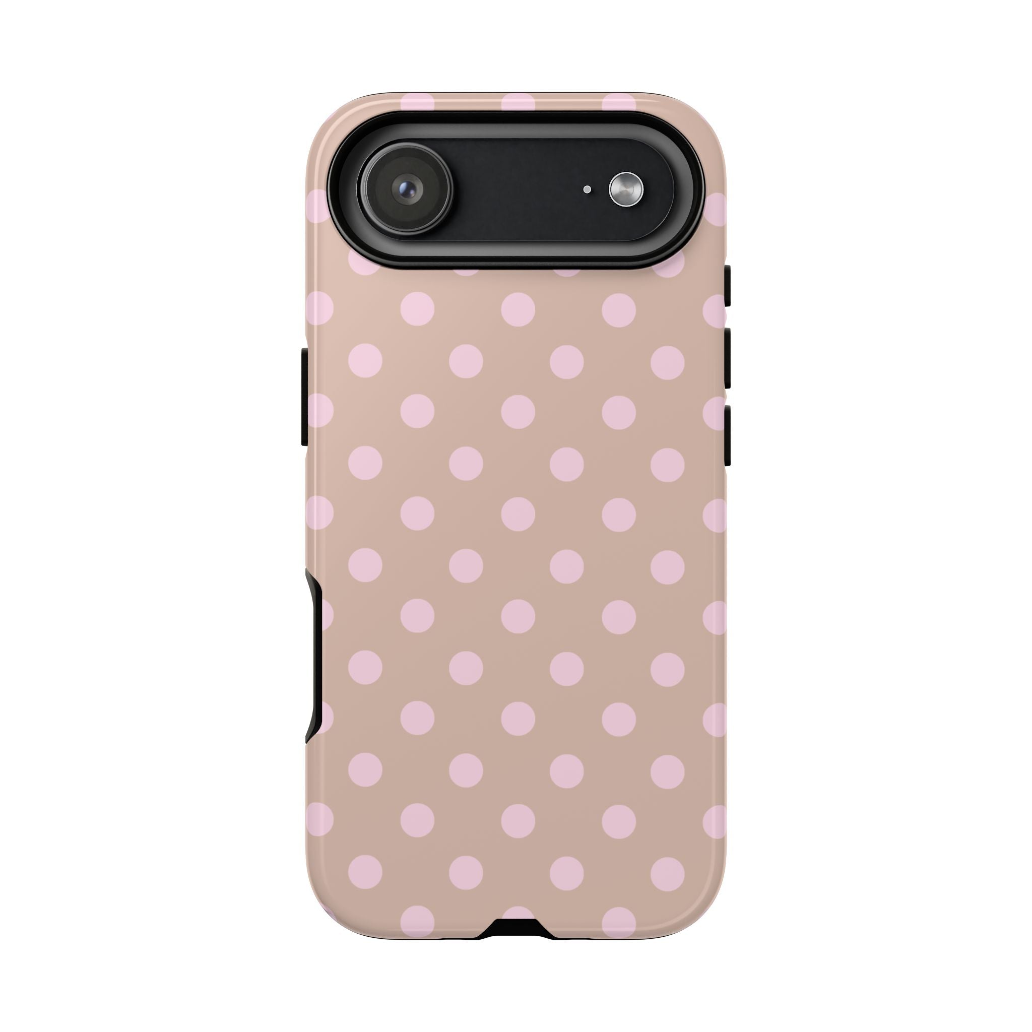 Blush Polka Dot iPhone Case