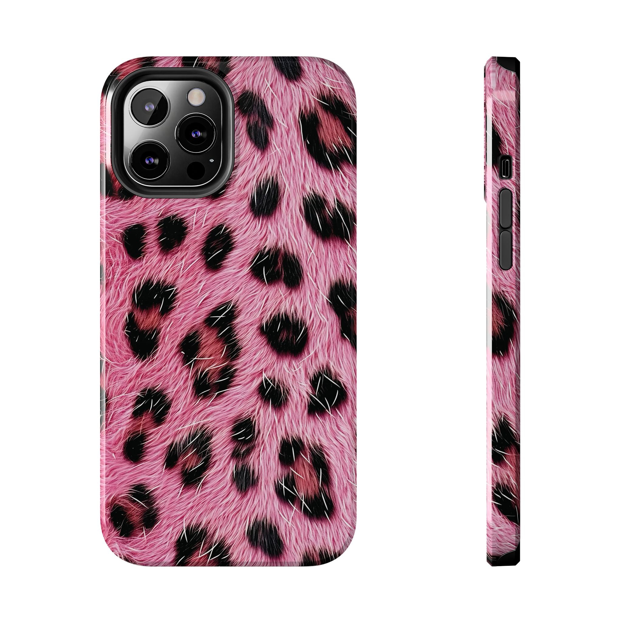 Party Animal Pink Leopard iPhone Case