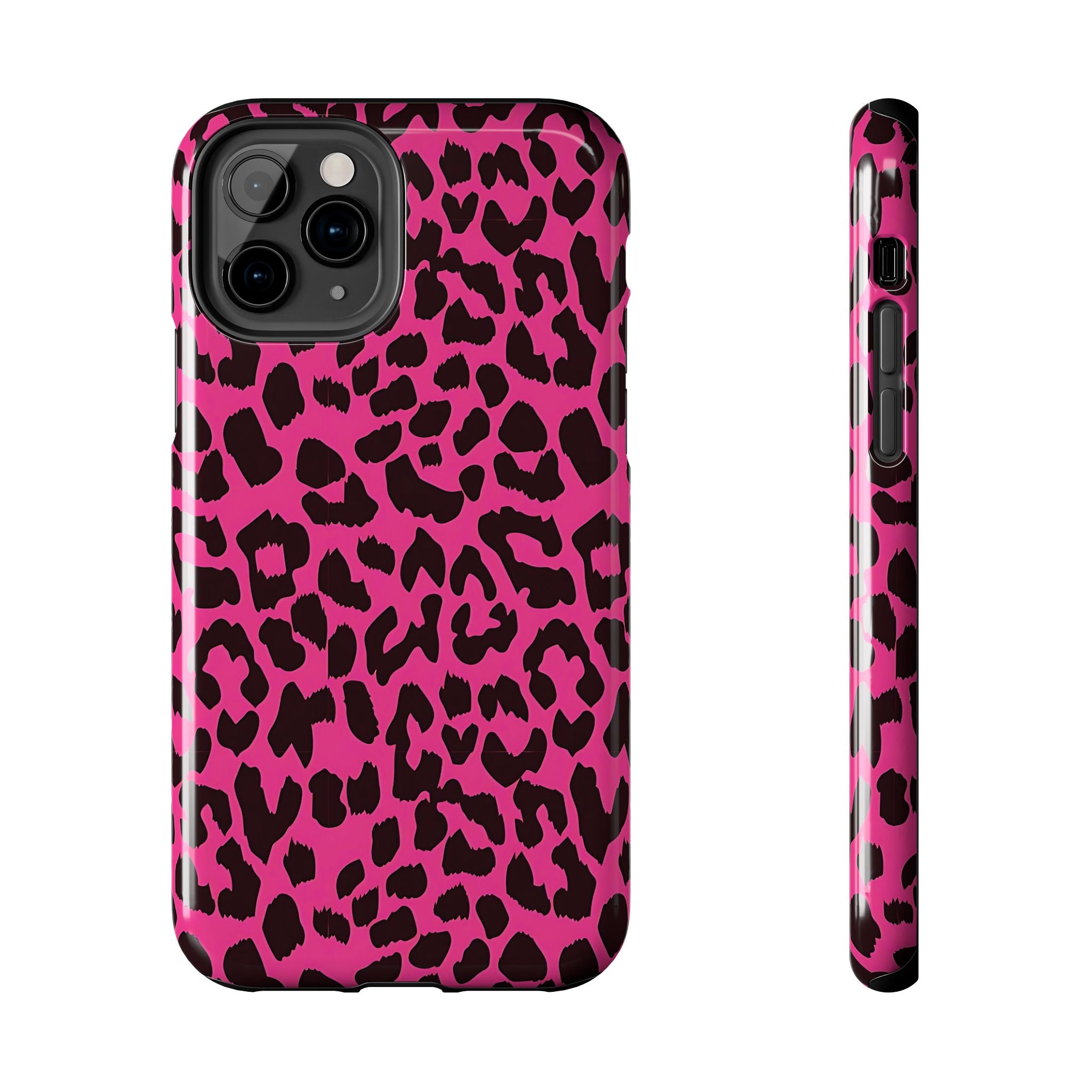 Funda para iPhone con estampado de leopardo rosa | Pasarela