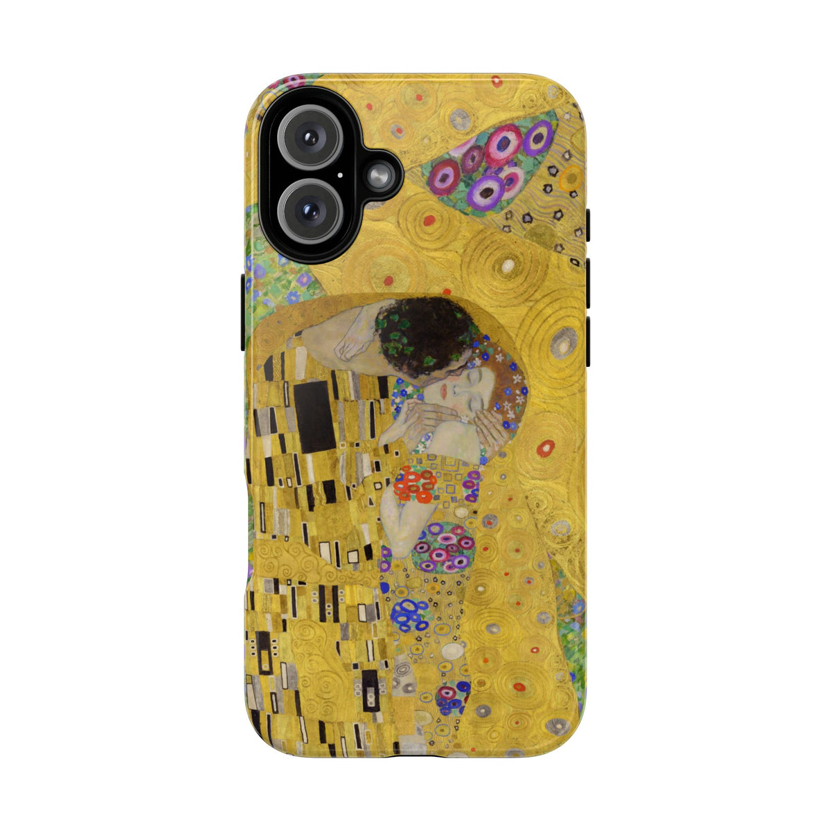 The Kiss | Klimt Collage iPhone Case