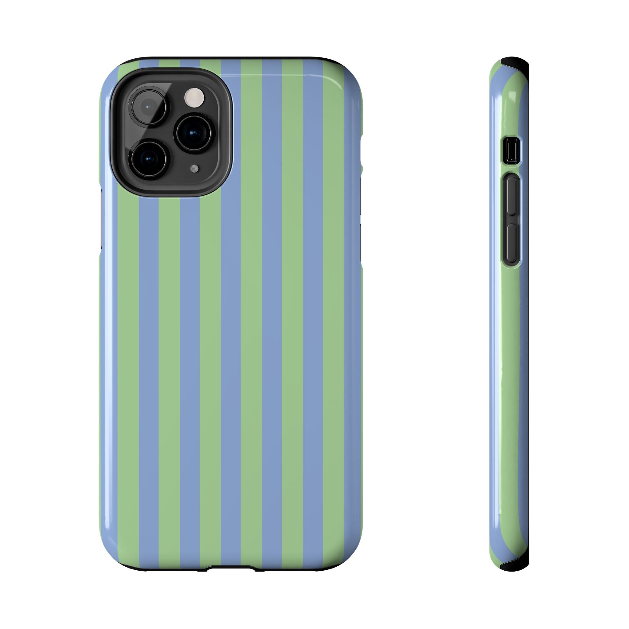 Mint Julep Pastel Striped iPhone Case