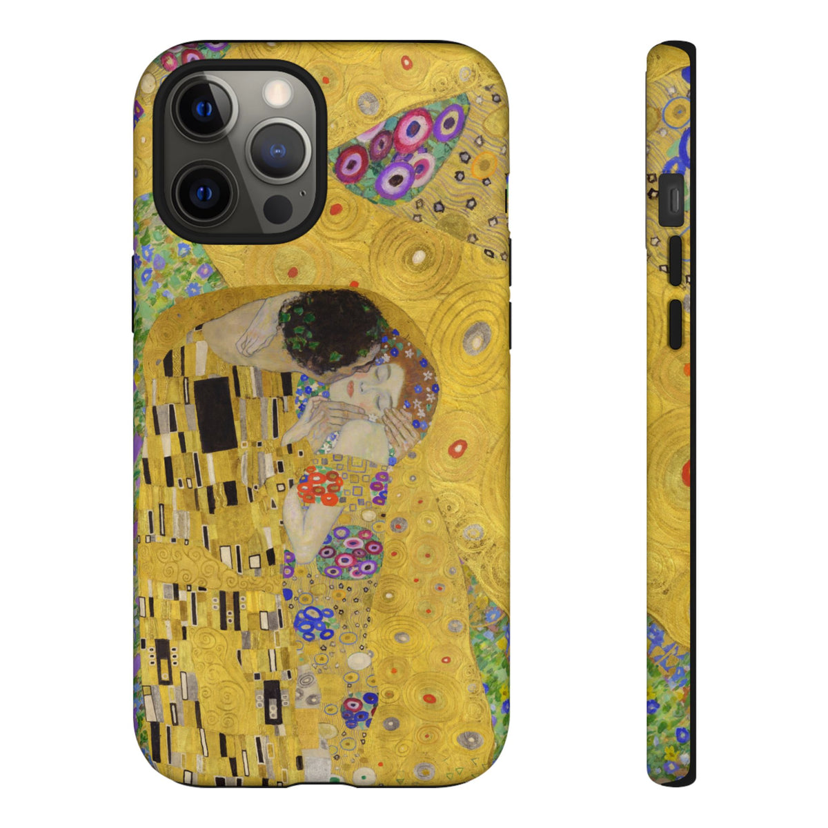 The Kiss | Klimt Collage iPhone Case