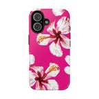 Pink Hibiscus iPhone Case