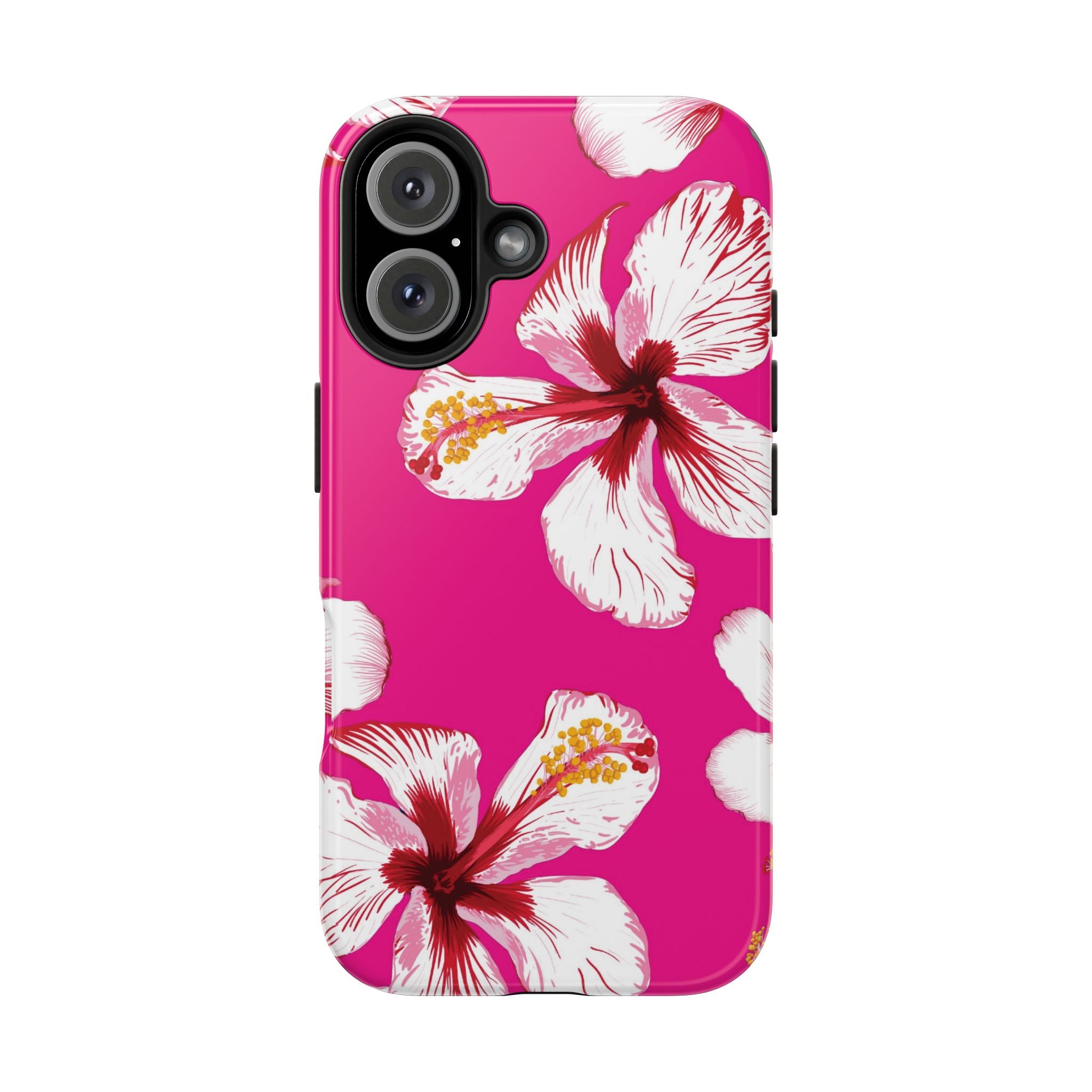 Pink Hibiscus iPhone Case