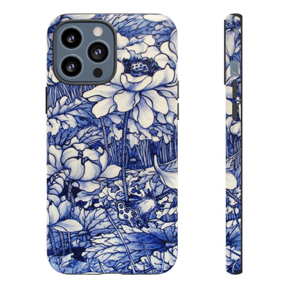 Delft Blue | Dutch Pottery Floral Print Case