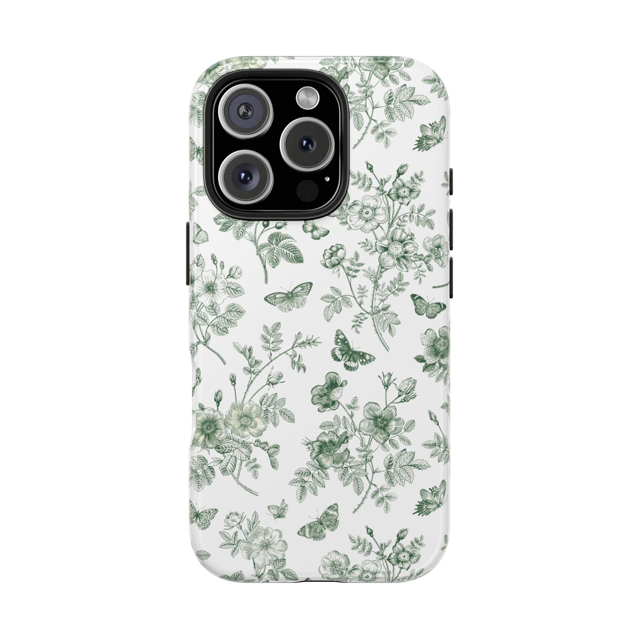 Butterfly Garden Floral iPhone Case