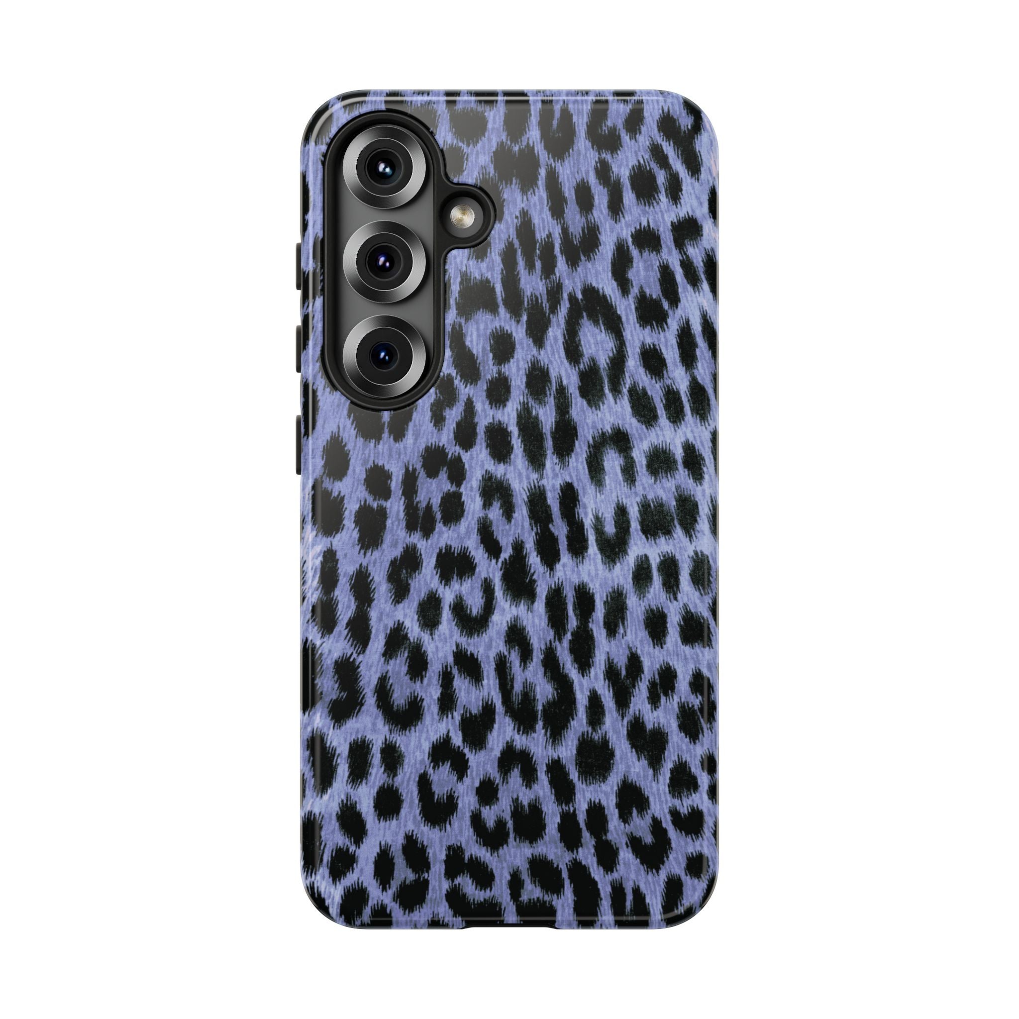Untamed | Blue Leopard Galaxy Case