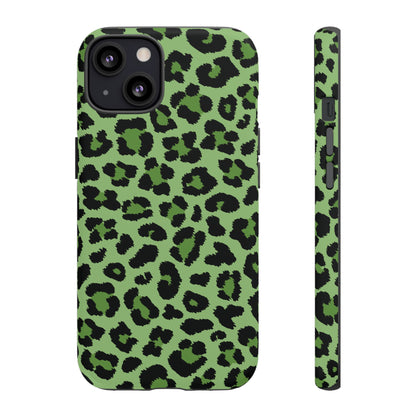 Green Leopard | Y2K Animal Print Case