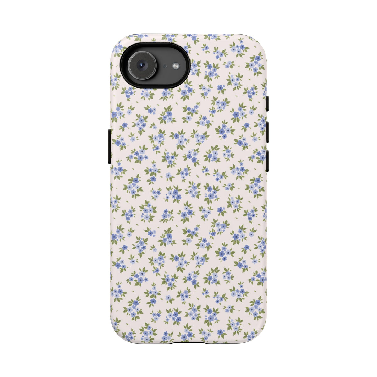 Love Notes | Blue Ditsy Floral iPhone Case