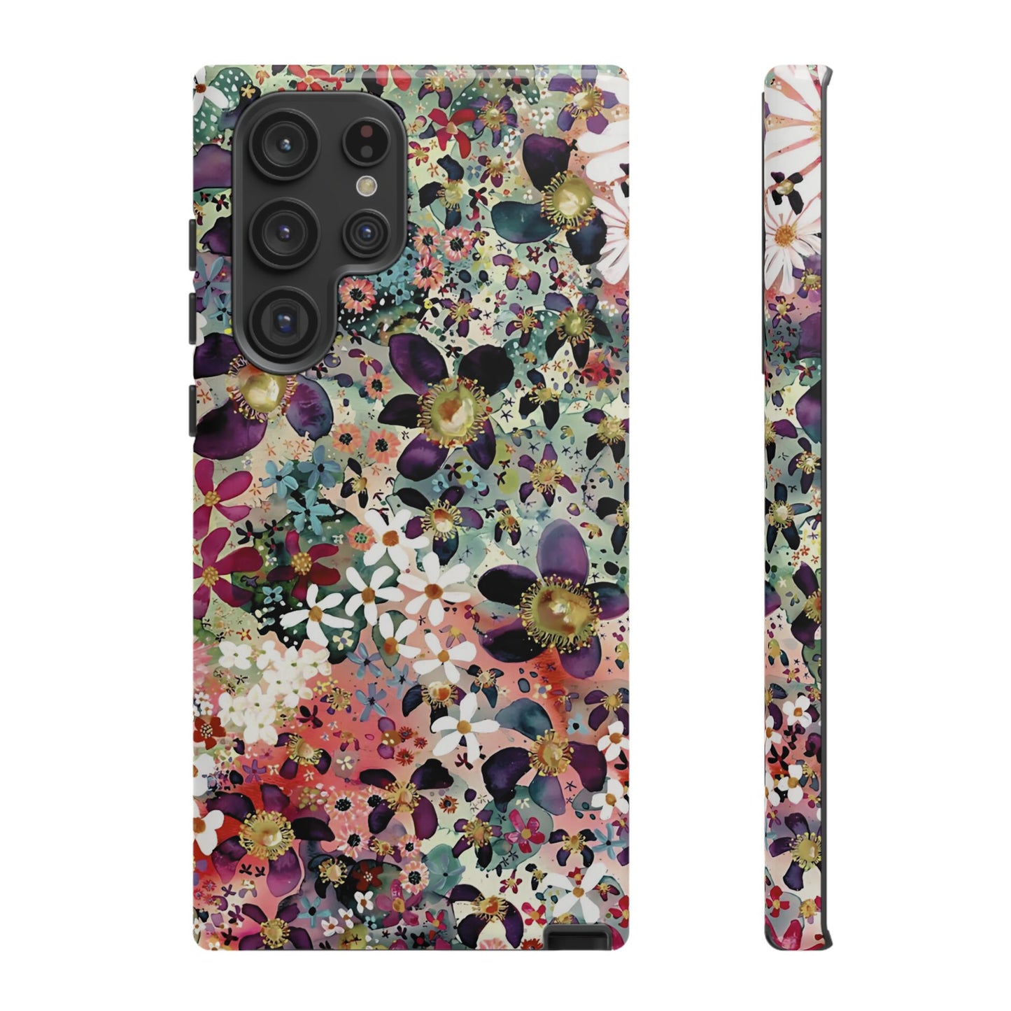 Flower Bomb | Colorful Floral Galaxy Case