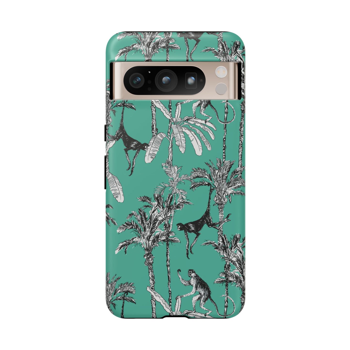 Monkey Business | Retro Tropical Palms Case