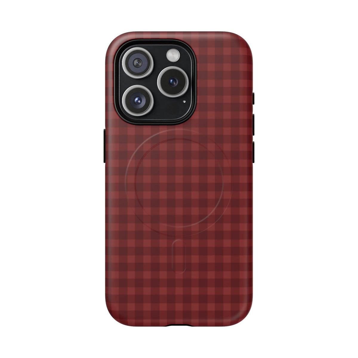 Bad Romance | Red Gingham MagSafe Case
