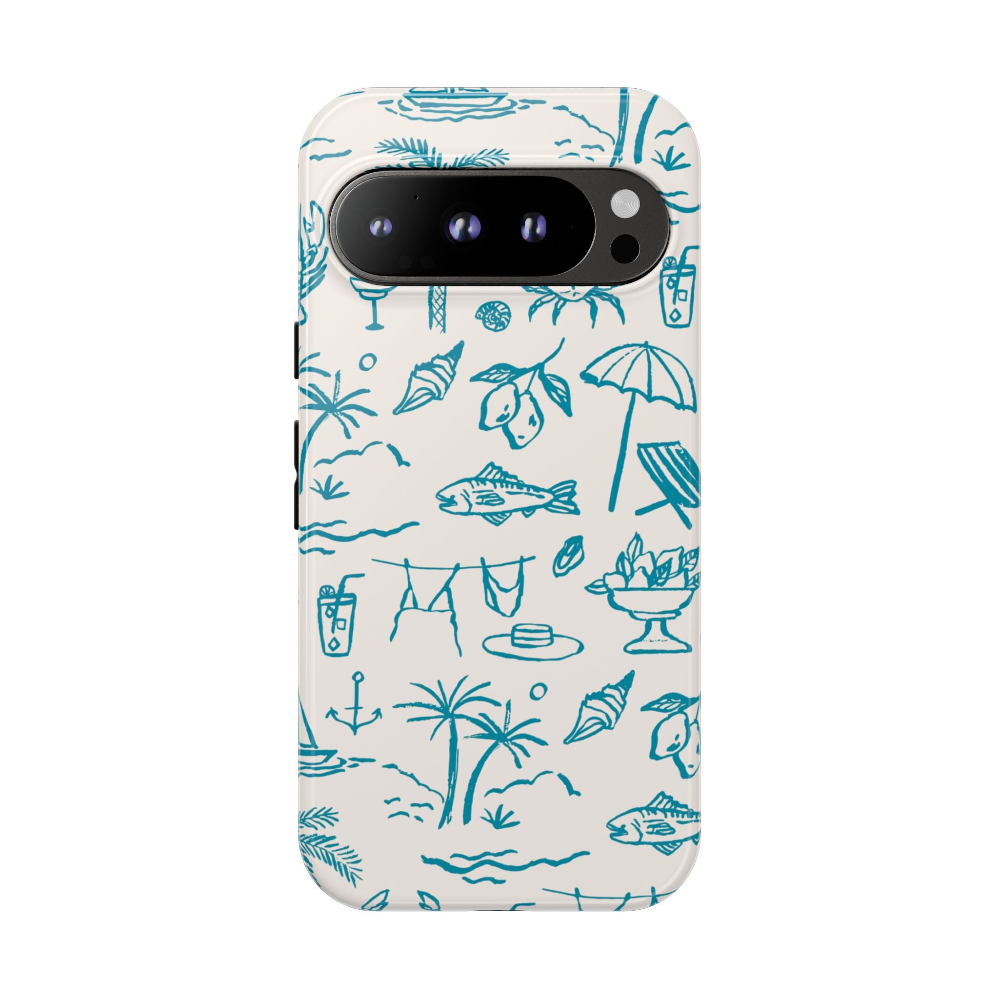 Meet Me Seaside Pixel Case