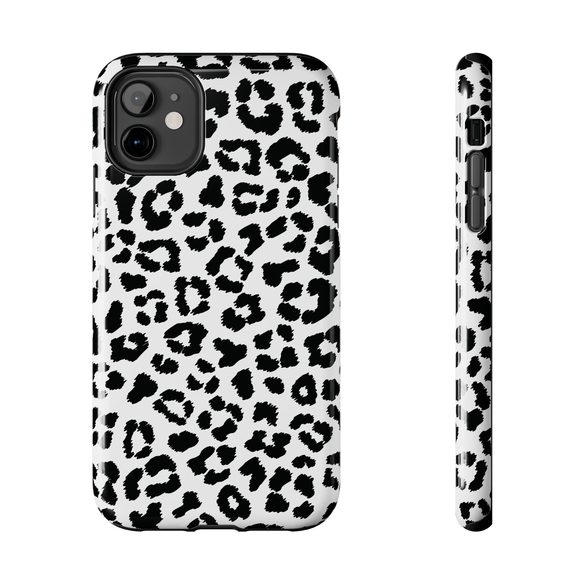 Meow | Funda para iPhone con estampado de leopardo