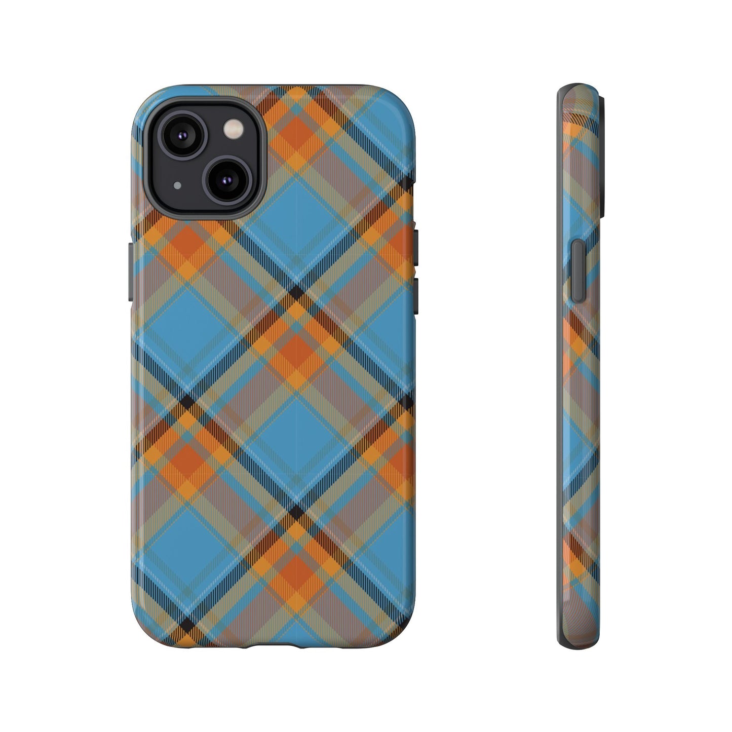 Cozy | Blue Plaid Case