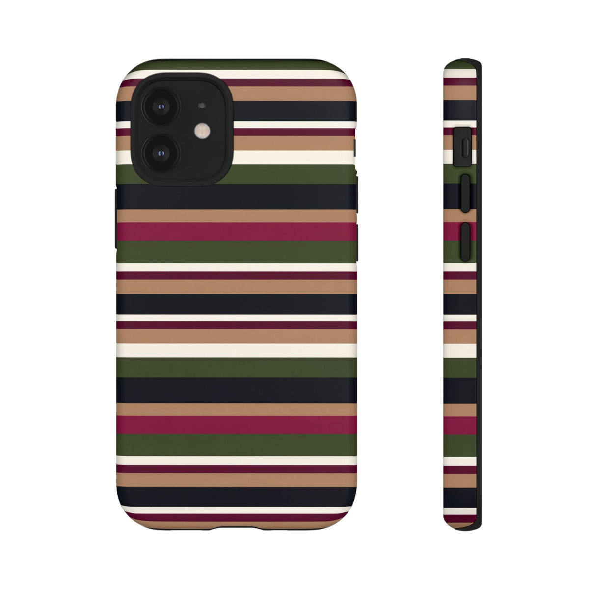 West End | Retro Striped iPhone Case