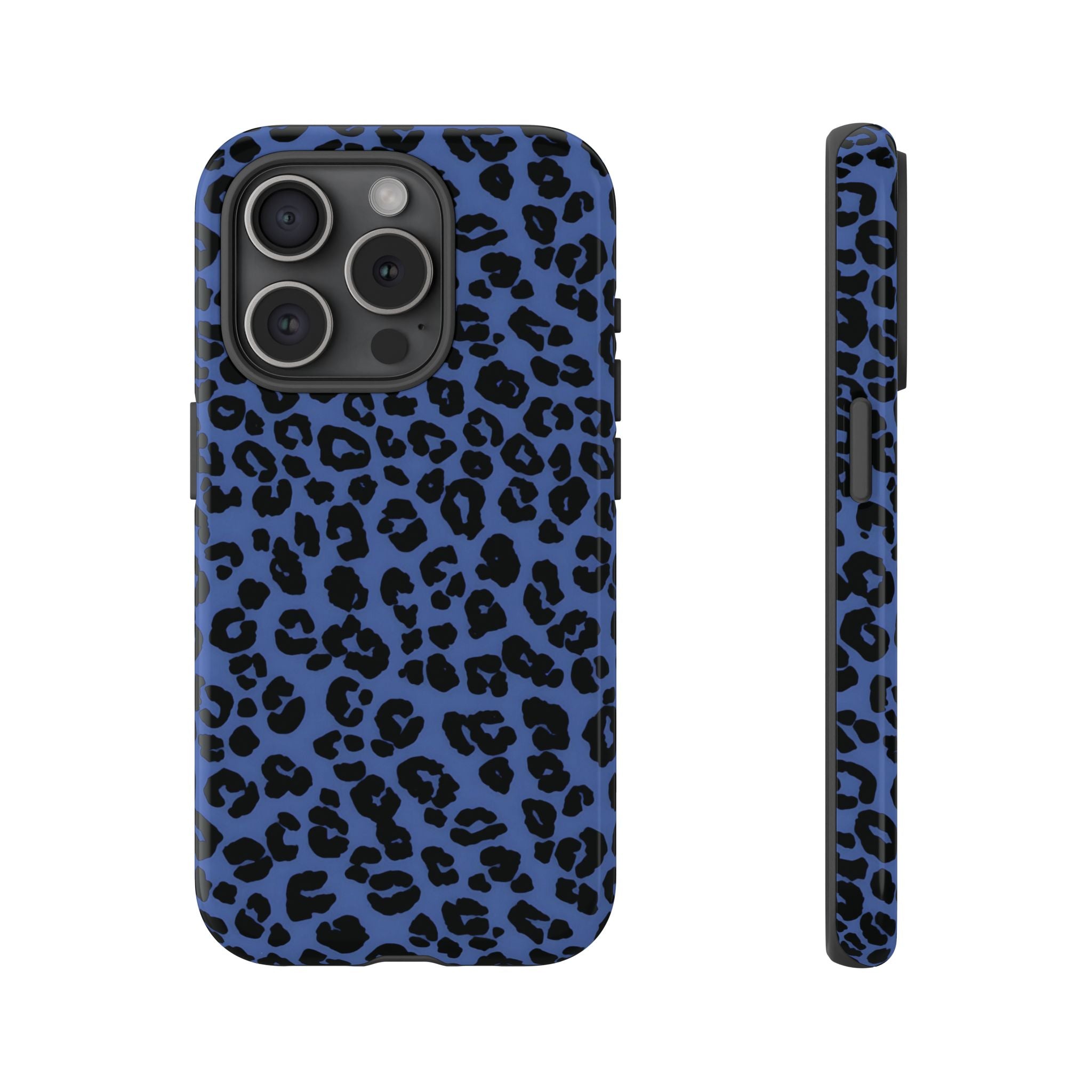 Blue Wild | Leopard iPhone Case