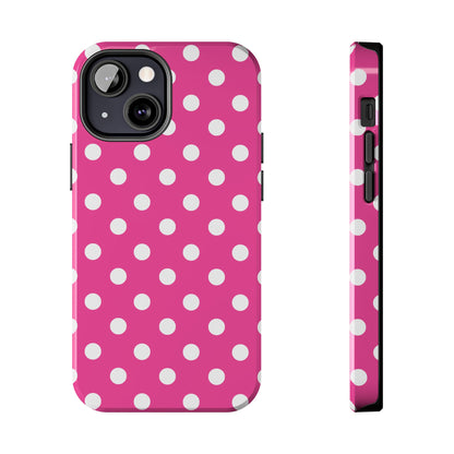 Barbie Girl | Pink Polka Dot Case