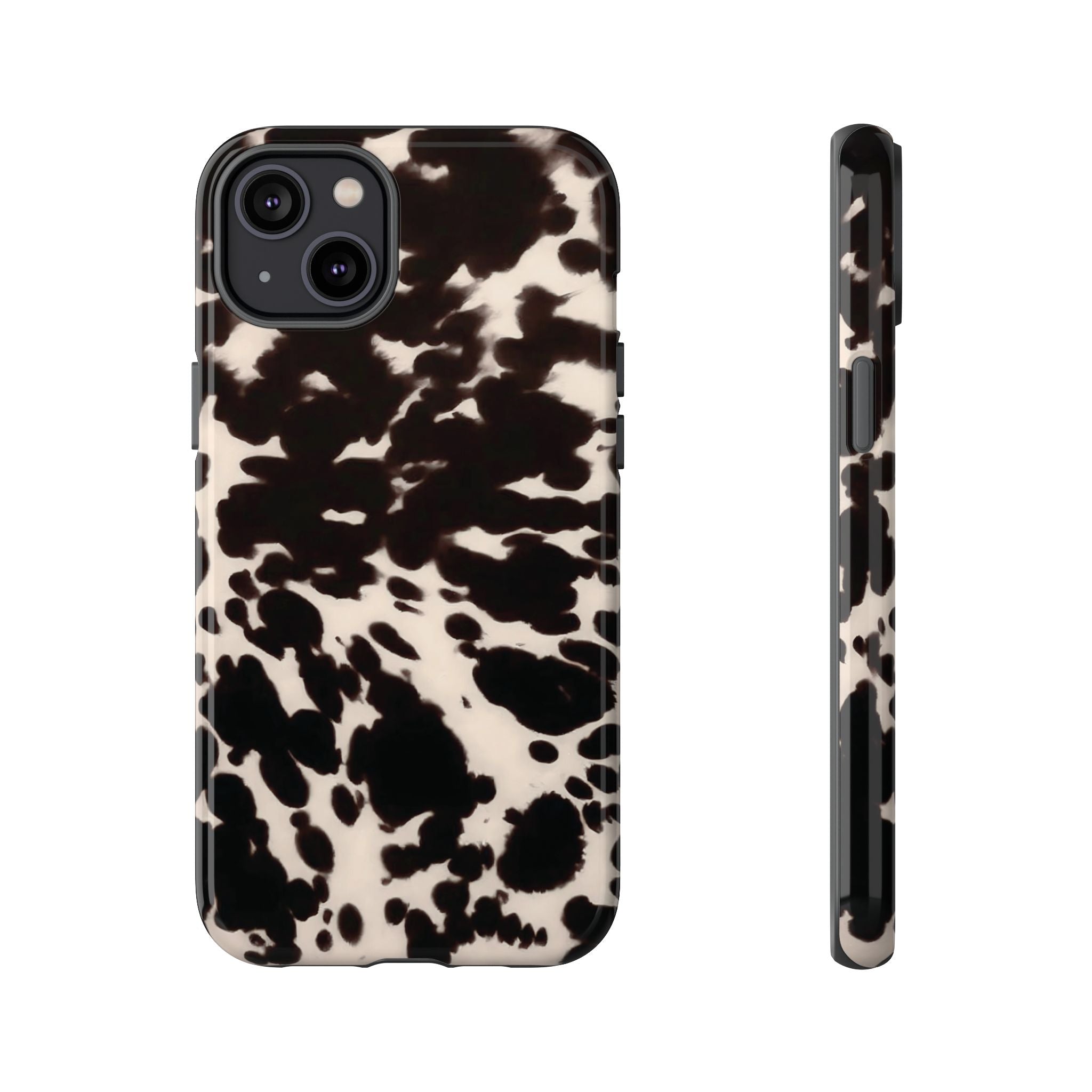 Spotted Cutie | Cow Print iPhone Case