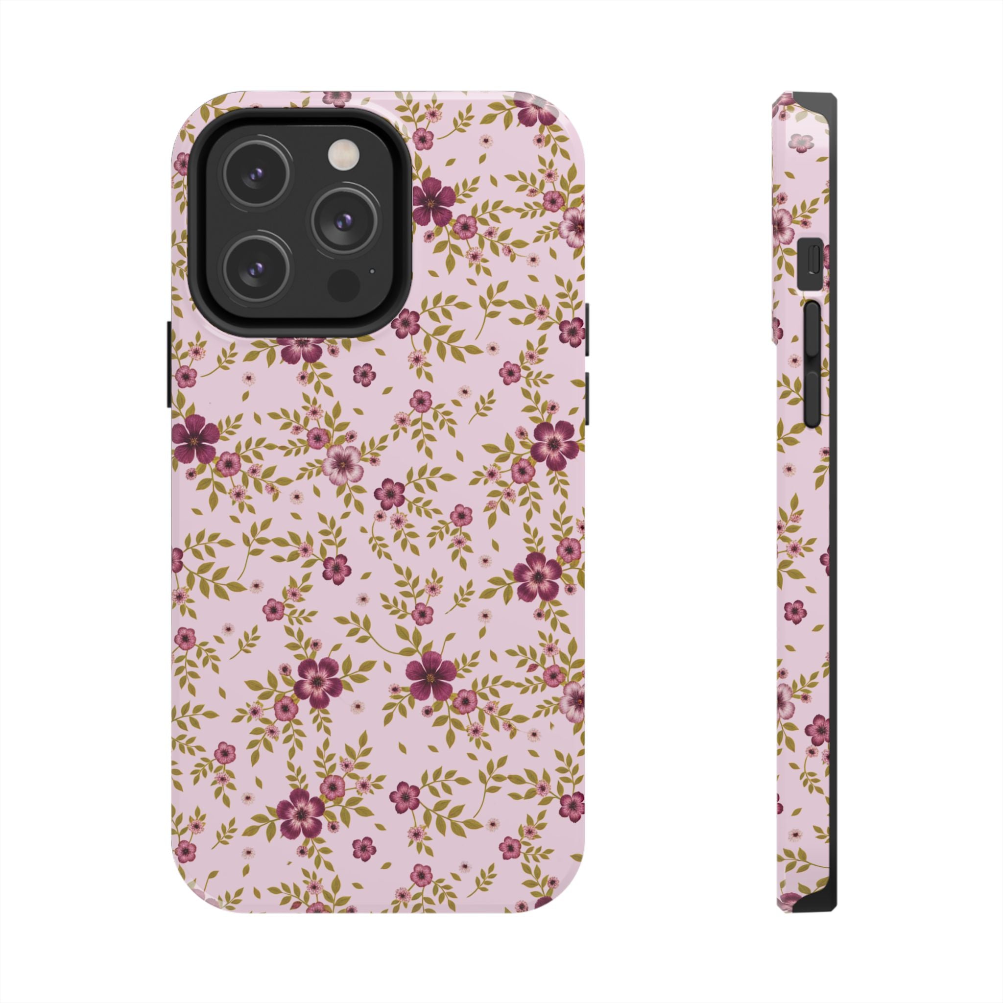 Lilac Petals Purple Floral iPhone Case