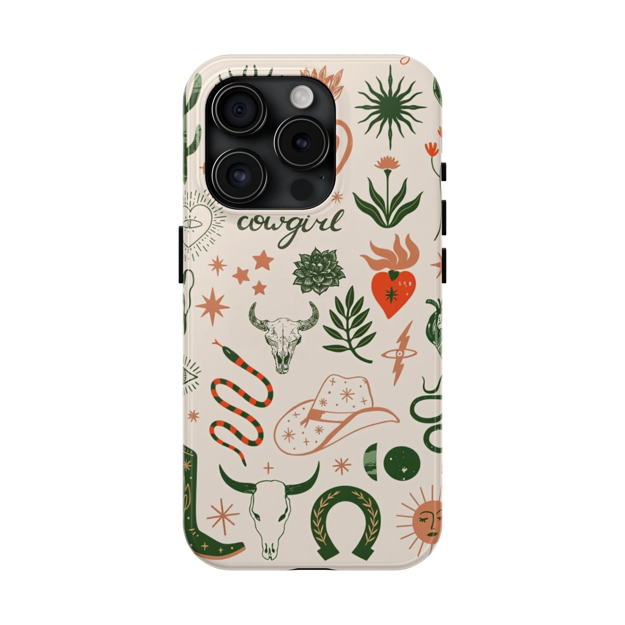 Cowgirl Canyon Western iPhone Case