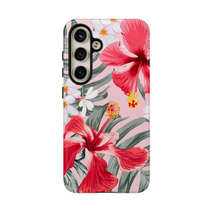 Pua | Pink Hibiscus Floral Case