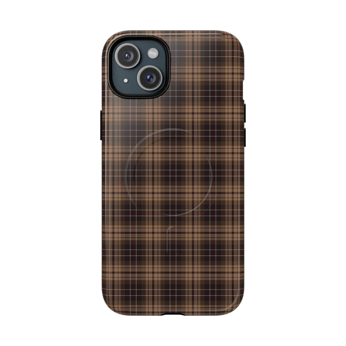 Fireside | Brown Plaid MagSafe Case