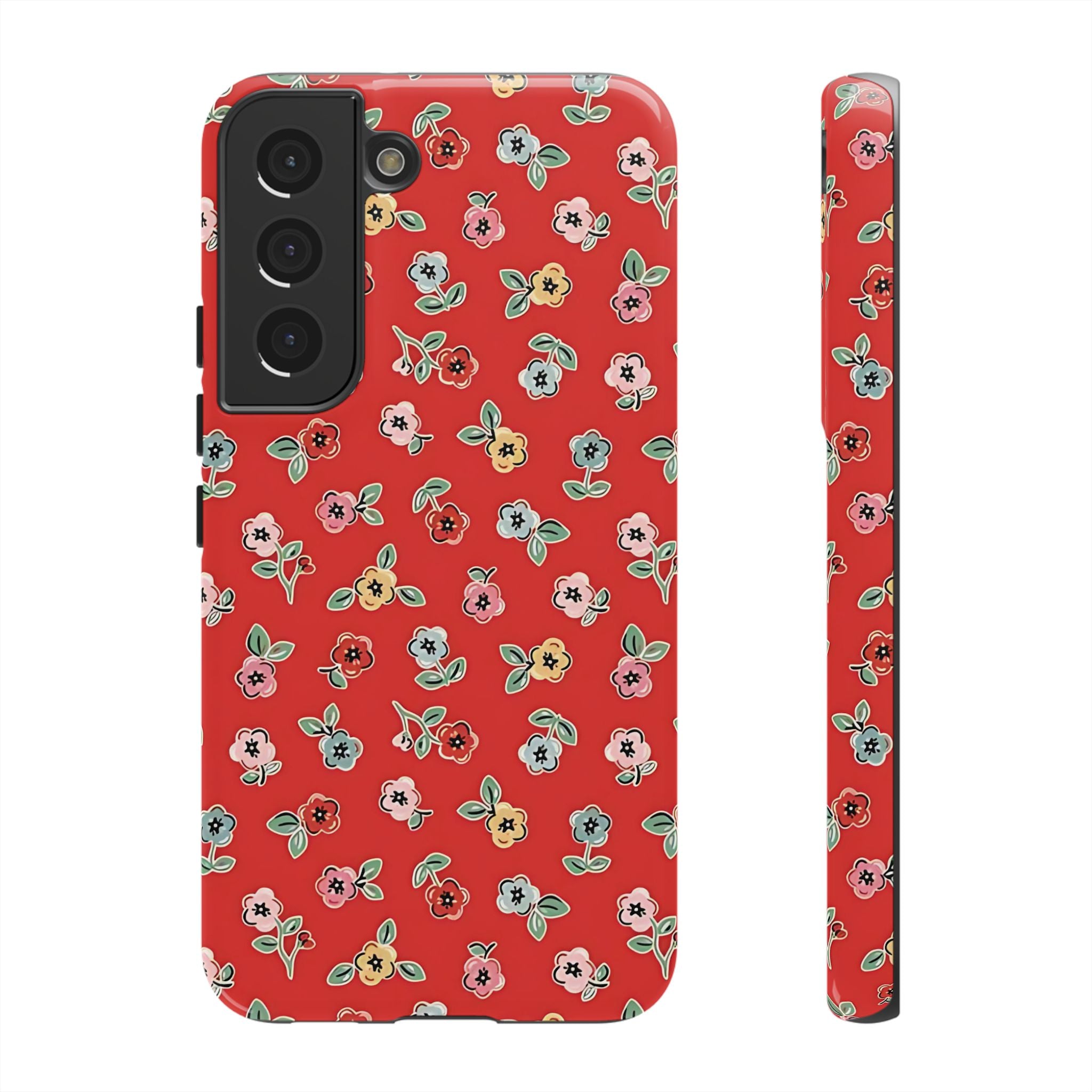 Tiny Blooms Cottagecore Floral Galaxy Case