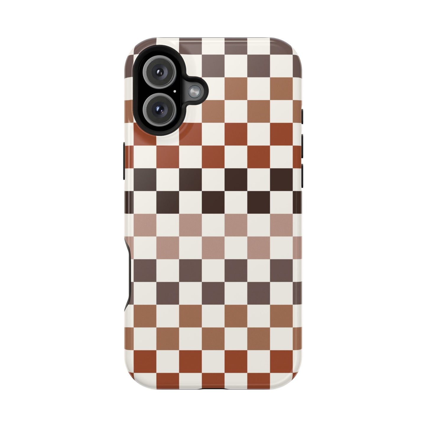 Neutral Check | Checkerboard iPhone Case