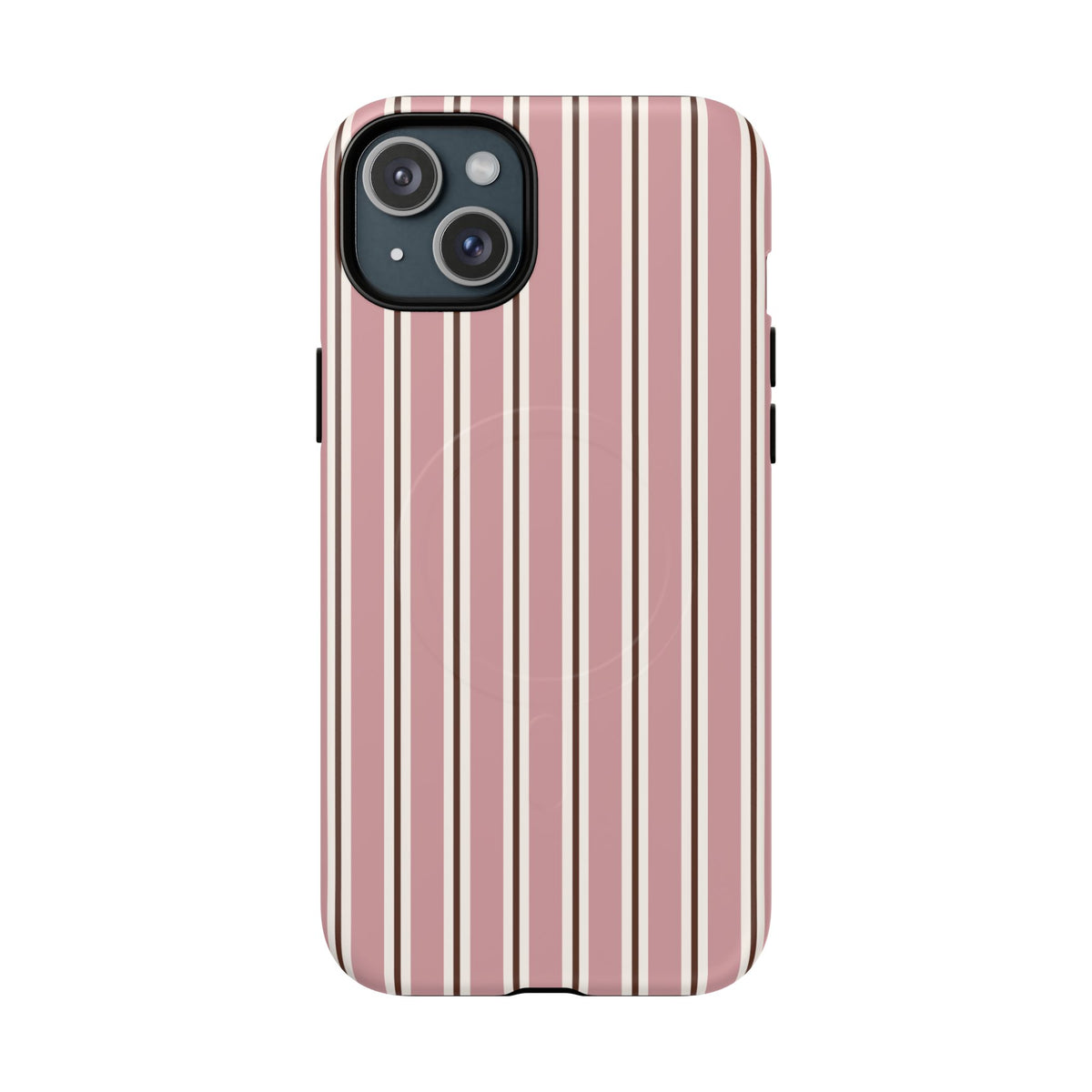 Pink on Repeat | Blush Stripe MagSafe Case